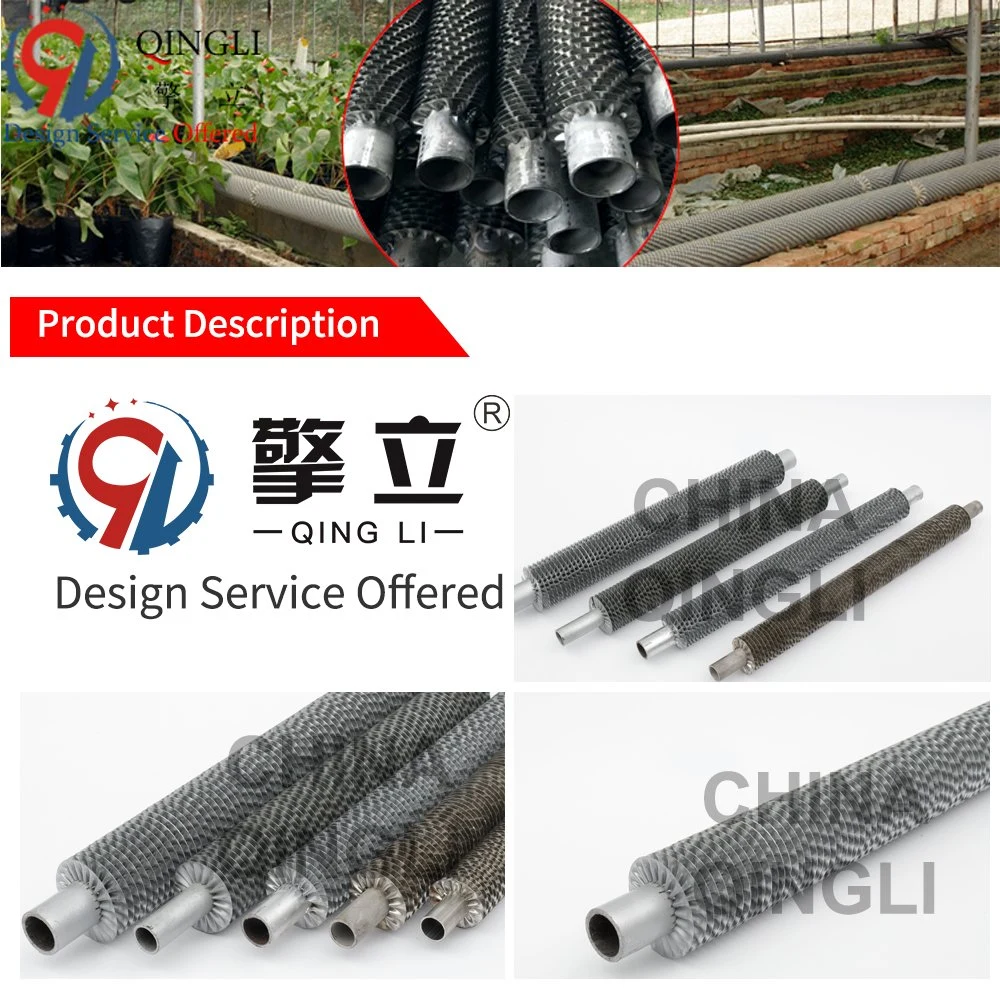 Stainless Steel Boiler Steam Spiral Coil Fin Tube