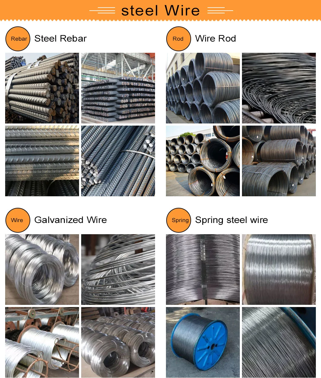 Factory Hot/Cold Rolled Low/High Carbon/Ms Steel Wire Rod SAE 1008 /1006 5.5 6.5 3.0 3.2mm Q195 Q235hot Dipped Gi Wire Nail Stainless Steel Wire Welding Rod