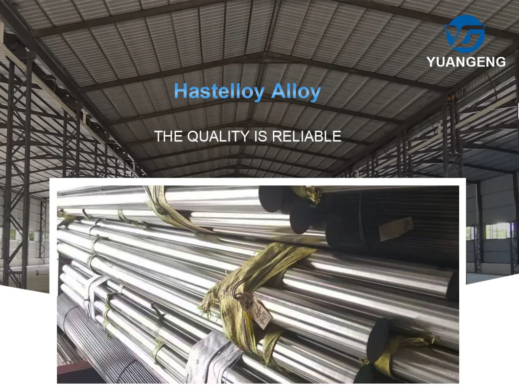 Hastelloy Alloy C22 Tube Pipe Black Surface Nickel Alloy Inconel 600 601 625 X-750 718 825 Monel 500 K500 400 Hastelloy C276 C22 Round Bar/Rod/Tube/Pipe