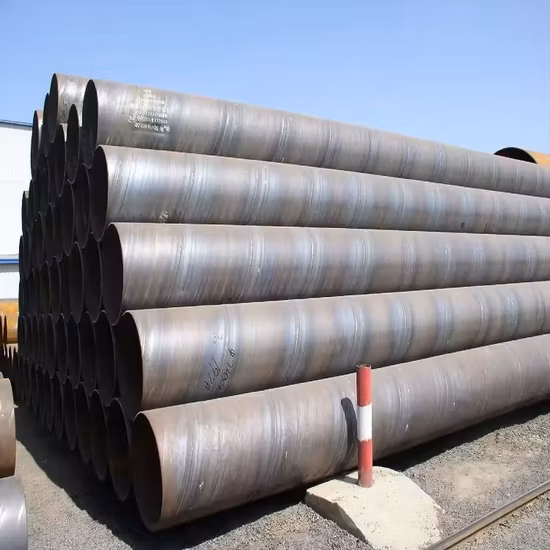  API 5L Psl1/2/ASTM A53/A106 gr.  B/JIS DIN/A179/A192/A333 X42/X52/X56/X60/65 X70 Tubo redondo ranurado de acero al carbono sin costura/soldado