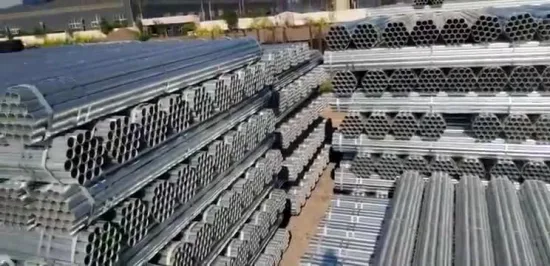 Q195-Q345 Fabricantes de tubos de acero galvanizado ASTM A108 Tubo redondo de acero dulce laminado en frío 1018 (DOM), tubo/tubo Gi para aplicaciones estructurales